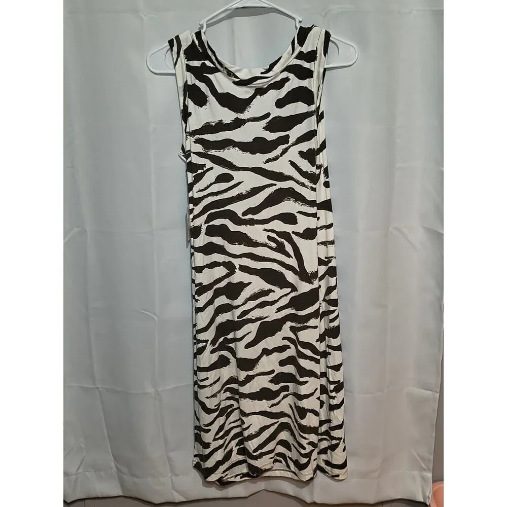 Merona XS Animal Print Wrap Style Dress NWT